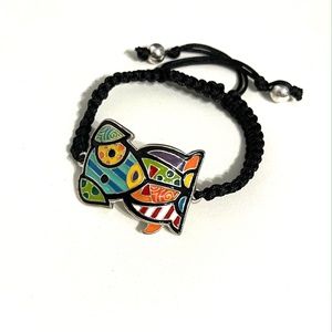 Puppy Dog bracelet. ( The colors were inspired by the artist Brito ). NEW ITEM